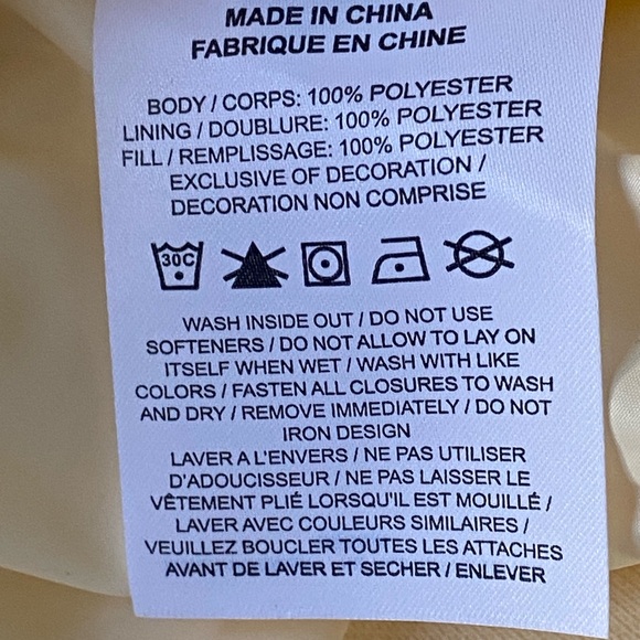 Nike sports cream sherpa full zip quilted oversized patchwork jacket Size M - Picture 12 of 13